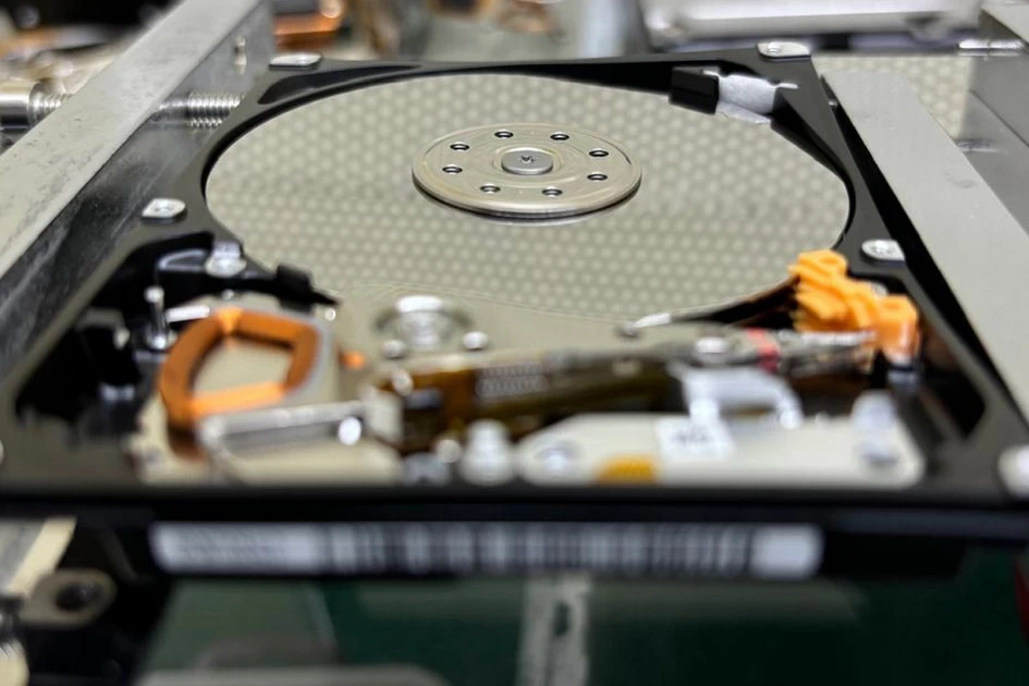 Toshiba Hard disk Bend accidently image